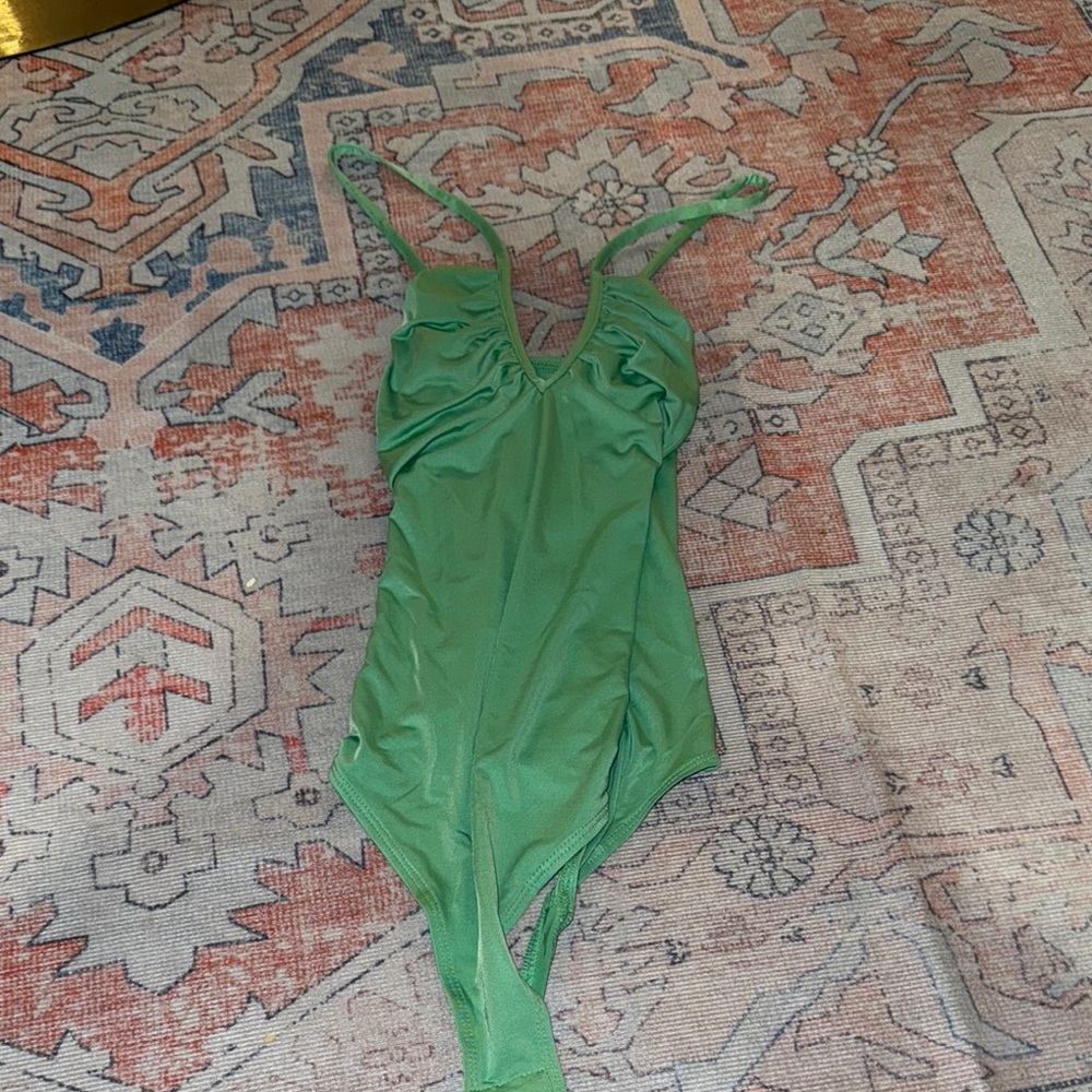 H&M Green Bodysuit